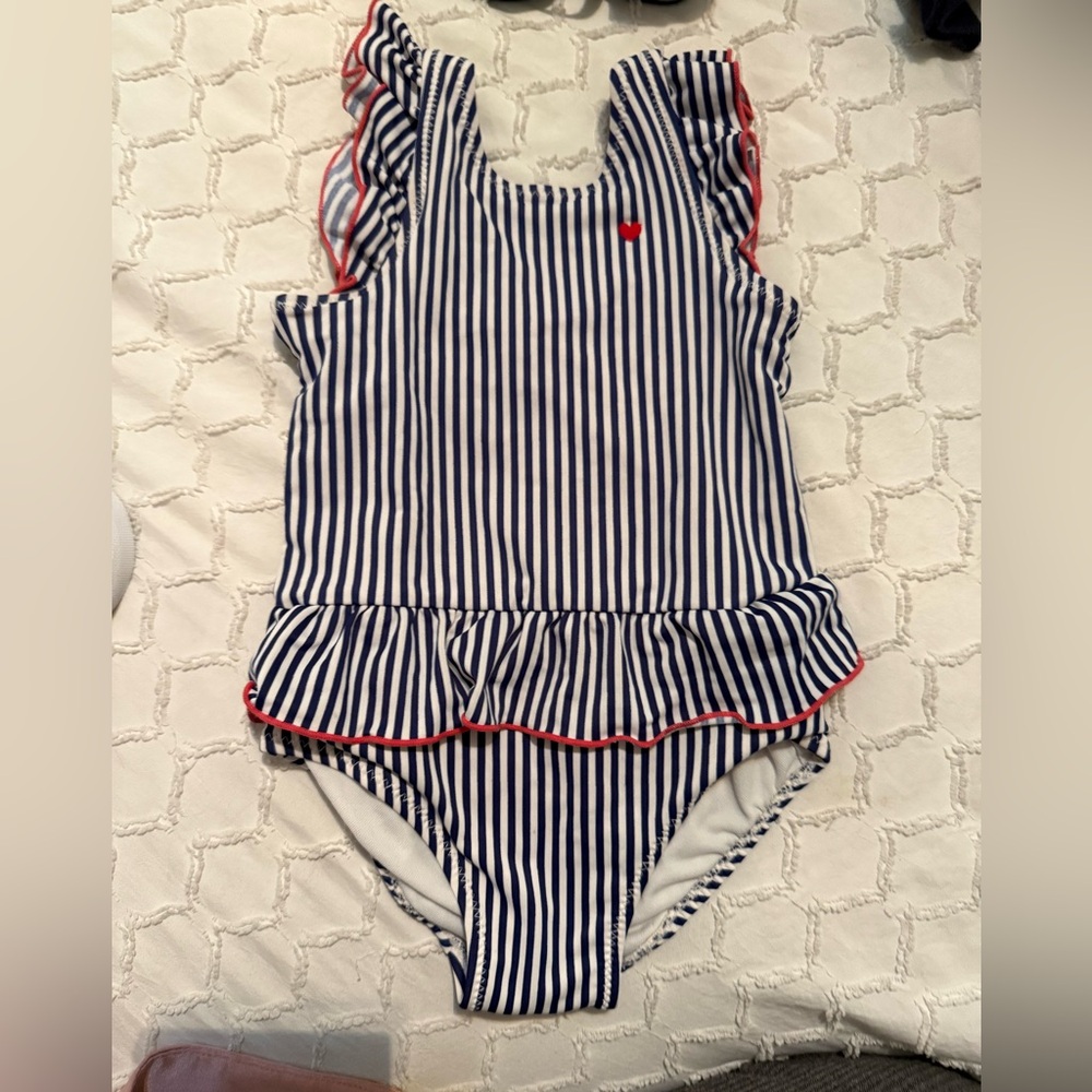 Carter’s Striped Blue and White girl Swimsuit